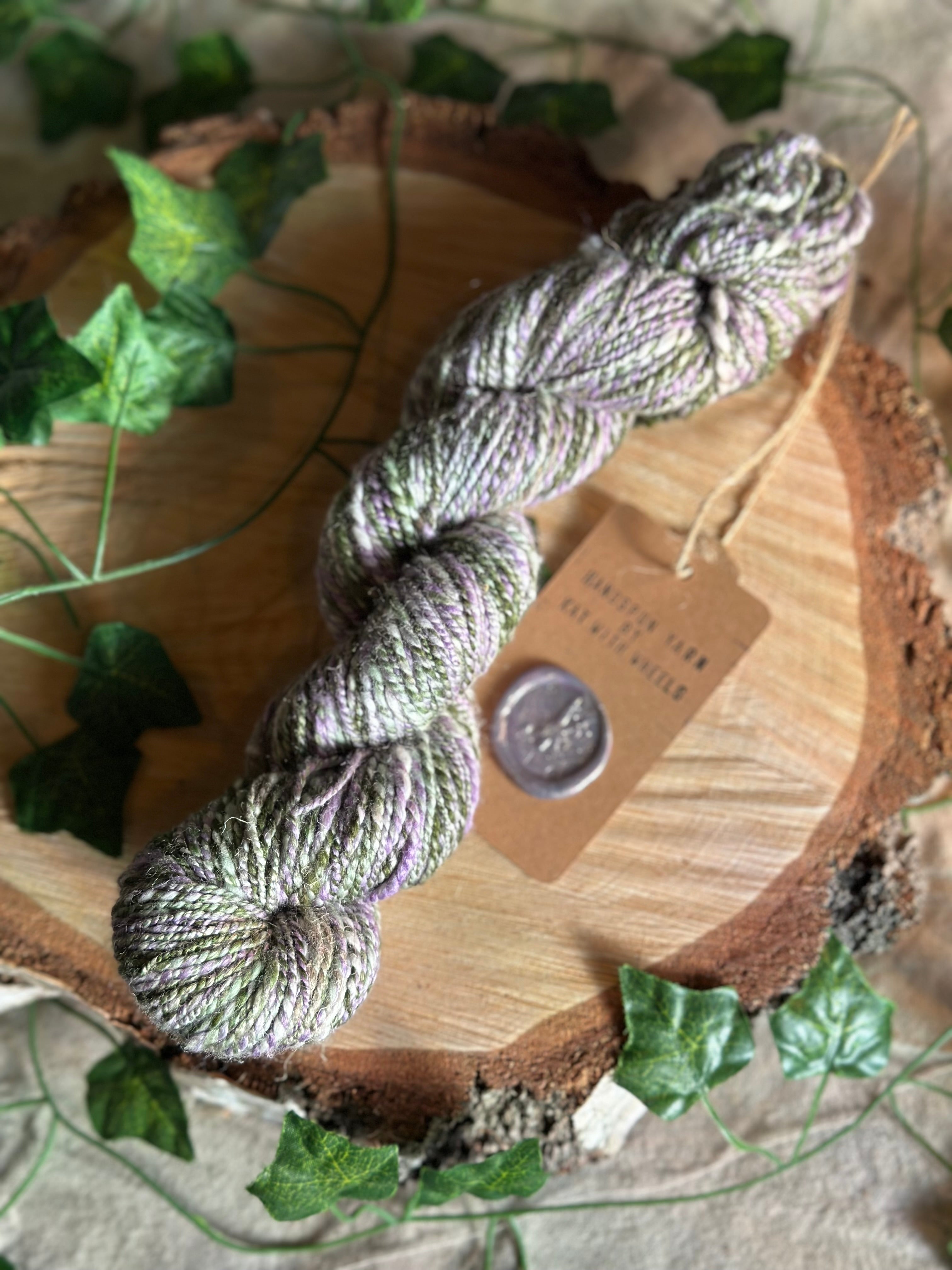 Purple Punch 2 - Hand-spun DK yarn