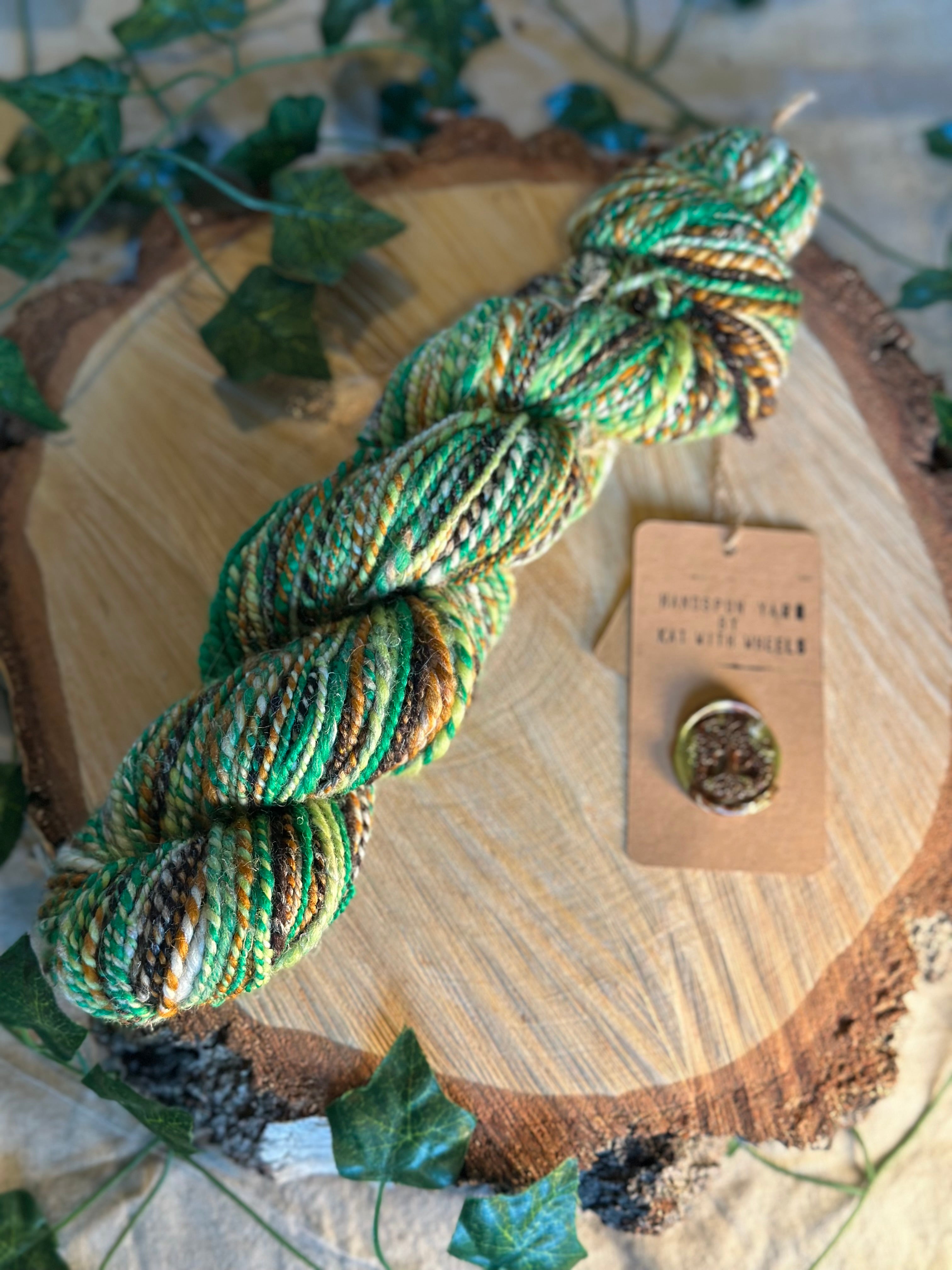 Biscotti 2 - Hand-spun worsted yarn