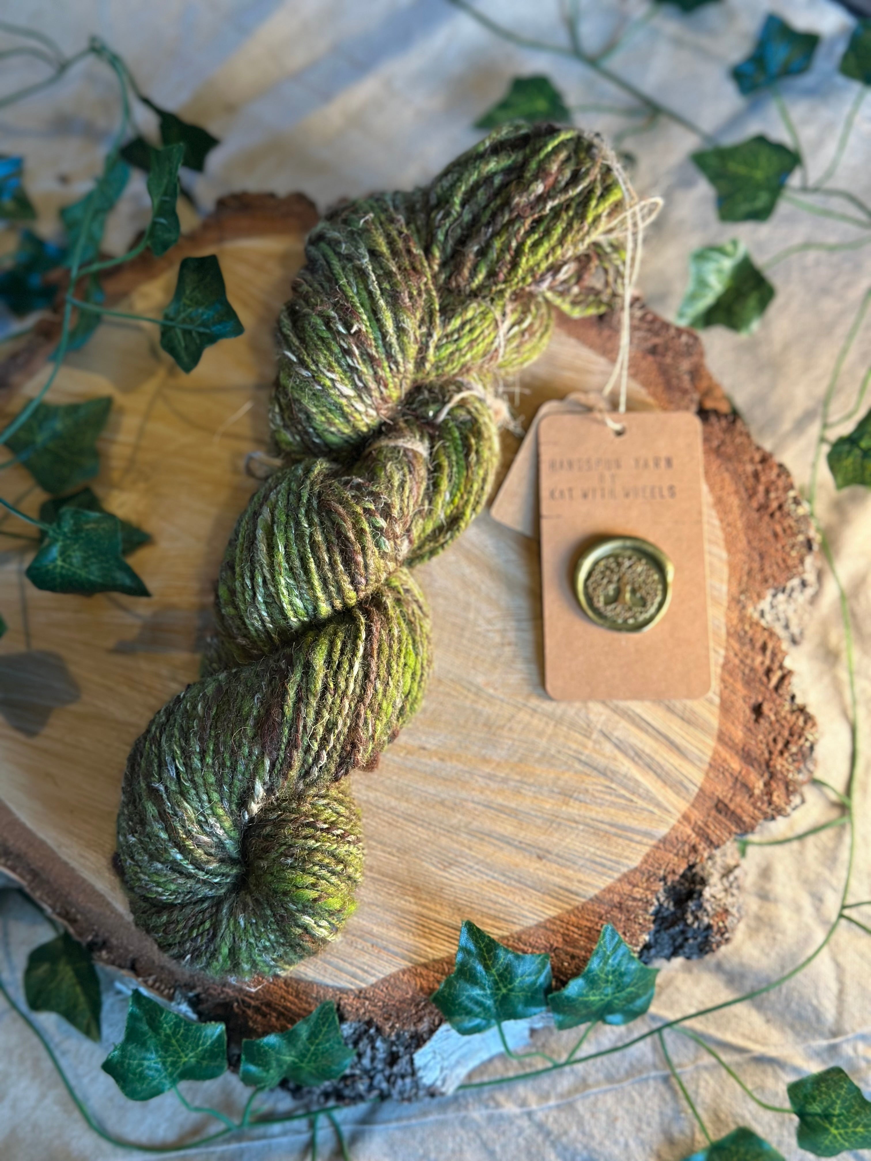 Cannatonic - Hand-spun worsted yarn