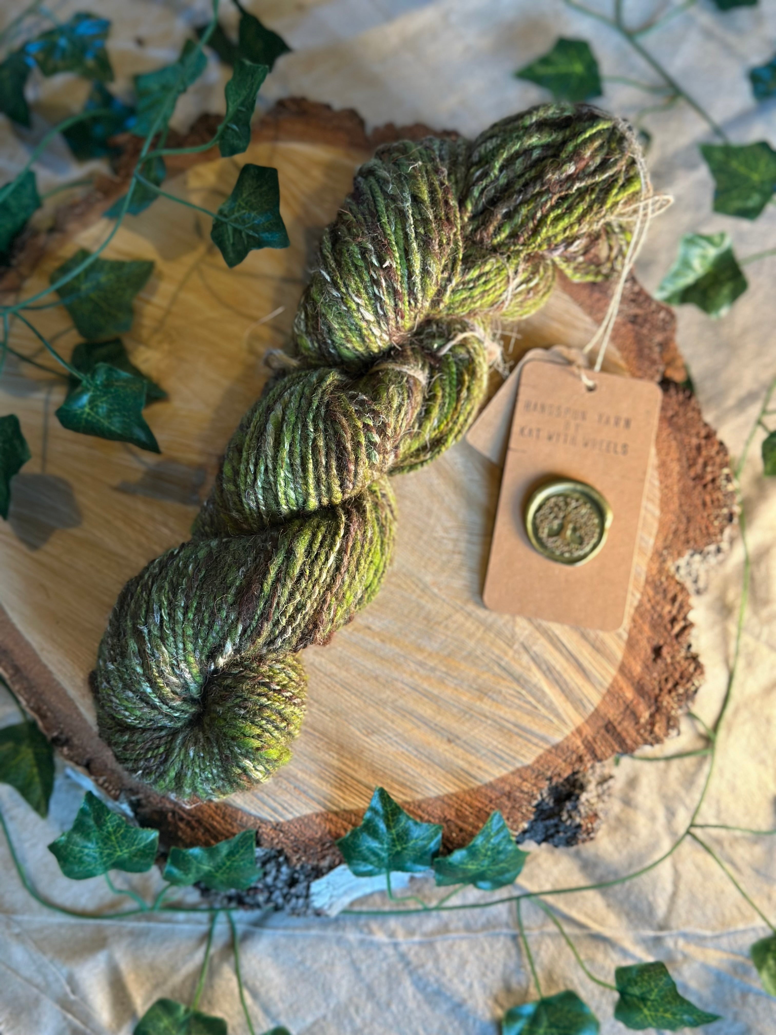 Cannatonic - Hand-spun worsted yarn
