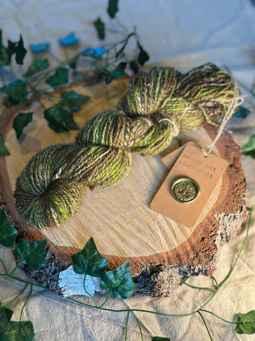 Cannatonic - Hand-spun worsted yarn