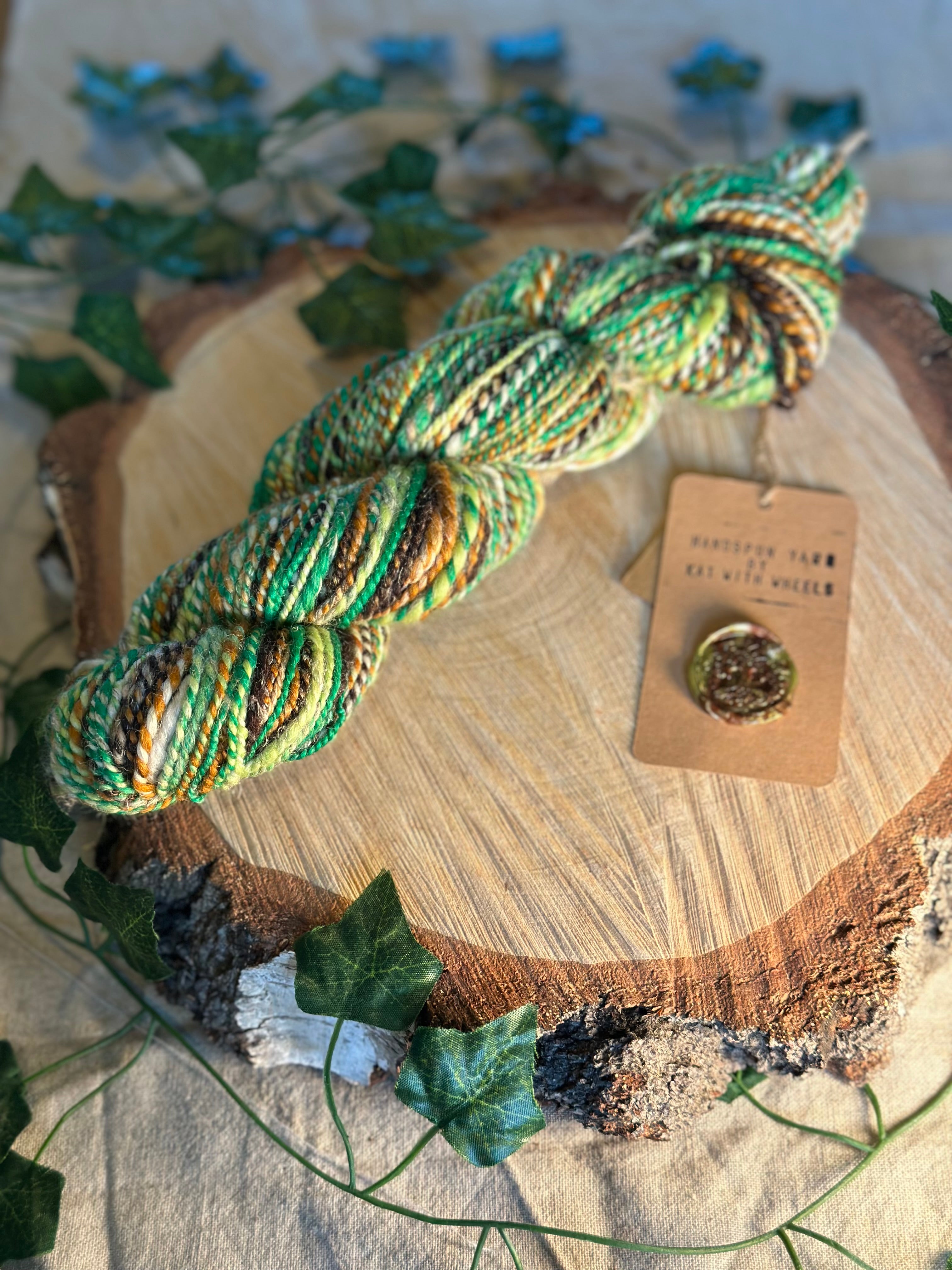 Biscotti 2 - Hand-spun worsted yarn