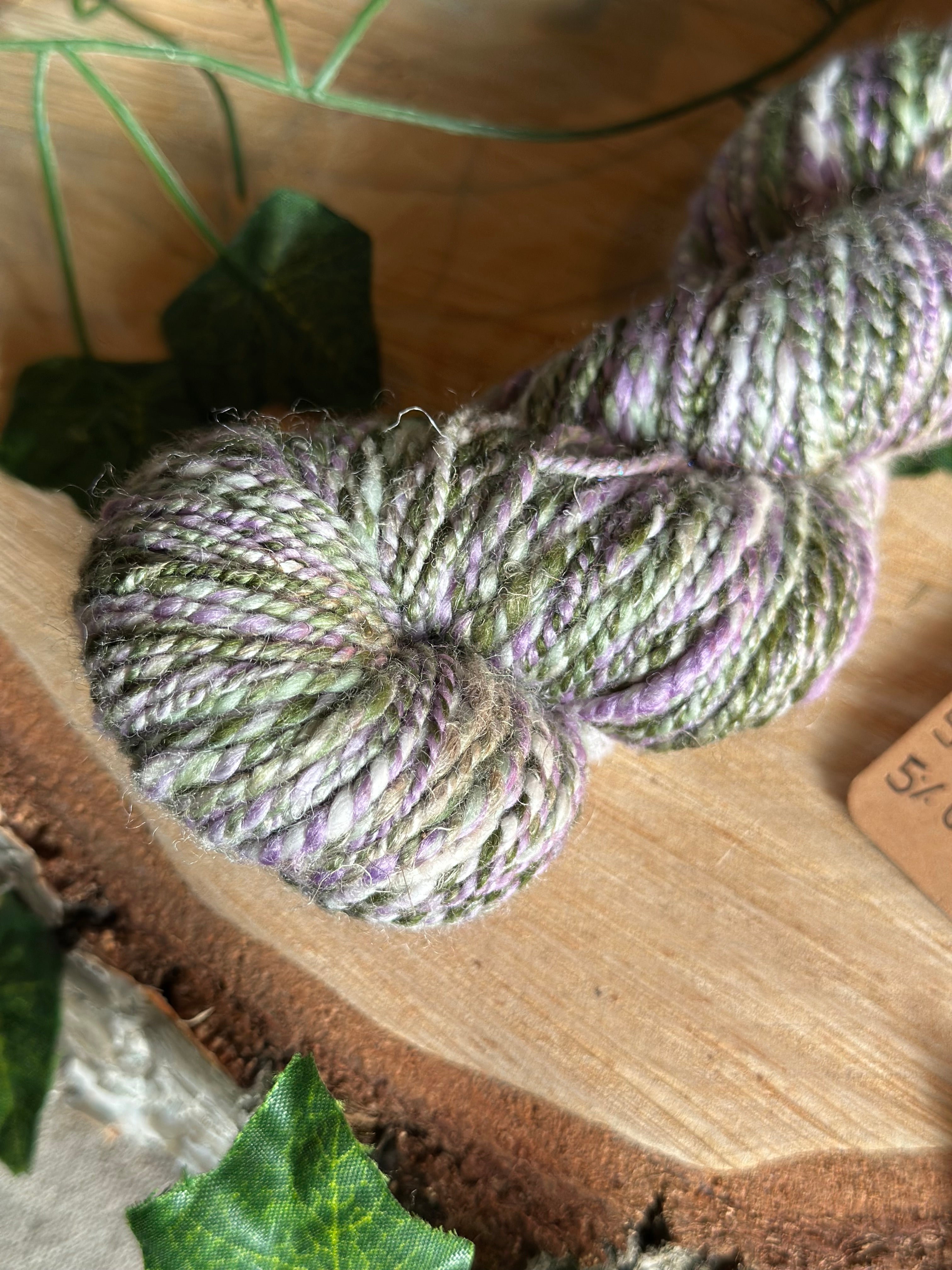 Purple Punch 2 - Hand-spun DK yarn