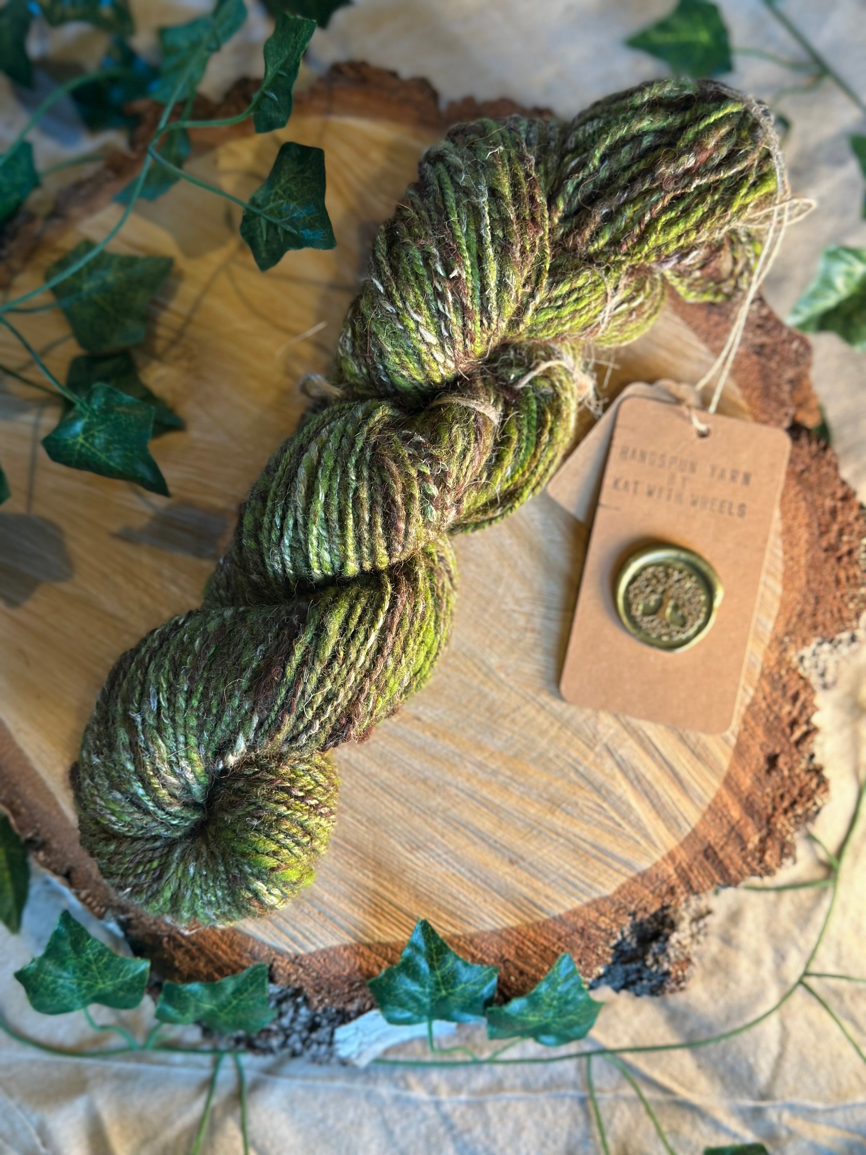 Cannatonic - Hand-spun worsted yarn